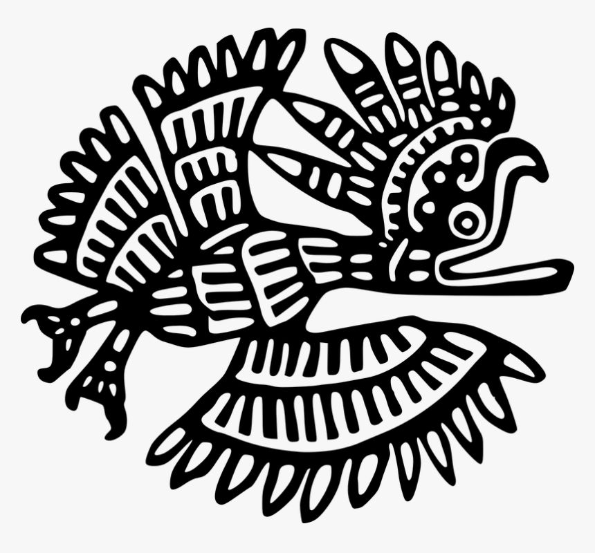 Bird, Mexico, Inca, Maya, Aztecs, Historical - Ancient Mexican Motifs, HD Png Download, Free Download