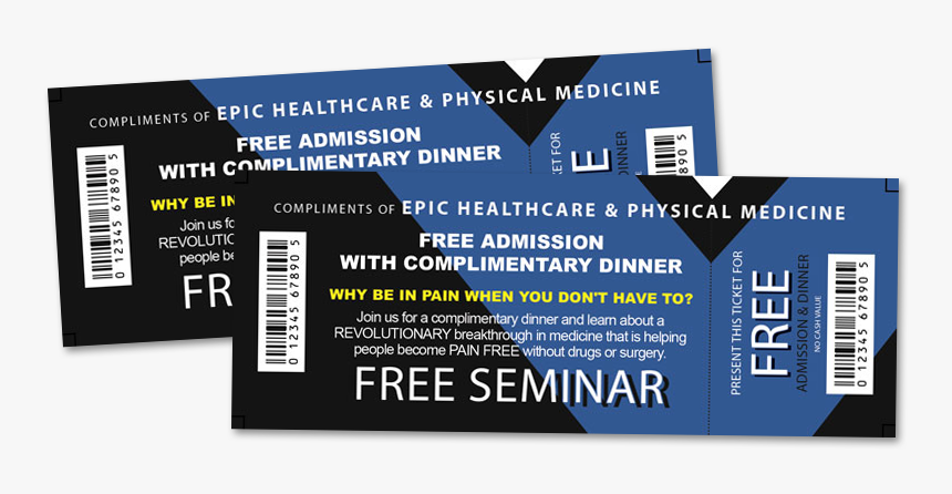 Event Tickets - Free Seminar - Event Ticket, HD Png Download, Free Download