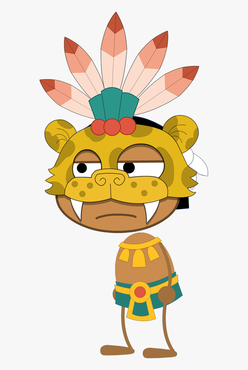 Aztecwarrior2 - Cartoon Aztec Warrior Aztec, HD Png Download, Free Download