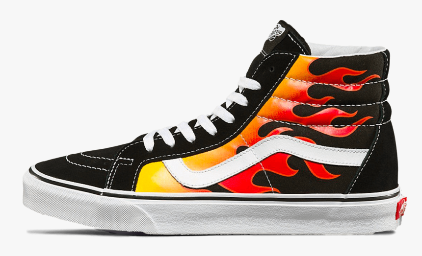 vans old skool high flame