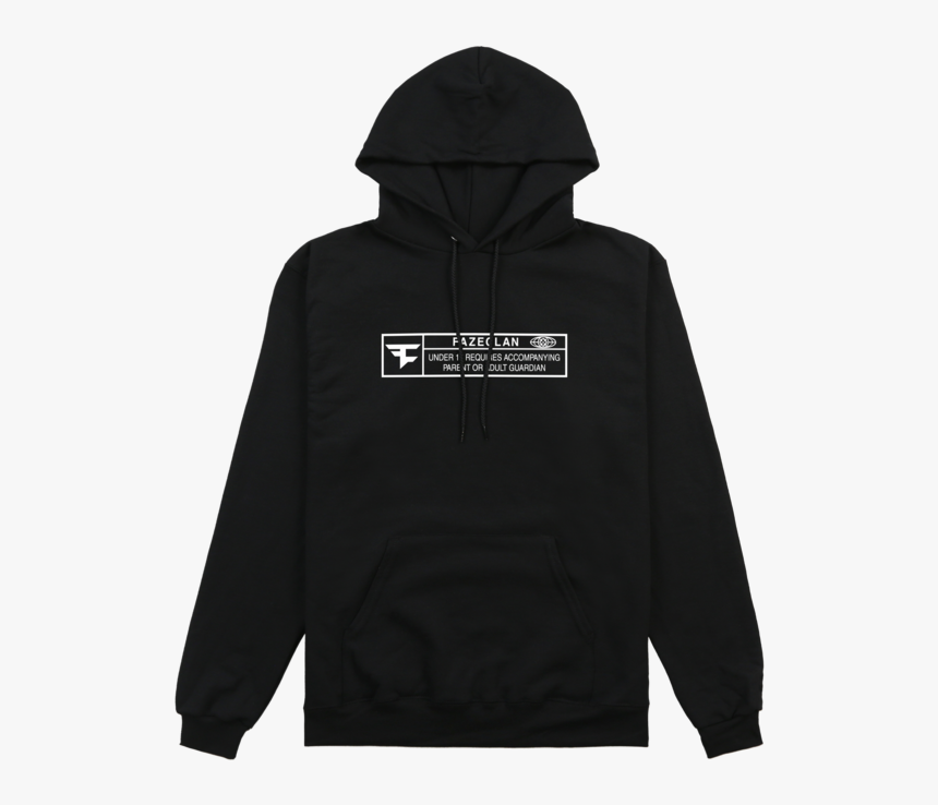 Faze Clan Black Hoodie, HD Png Download, Free Download