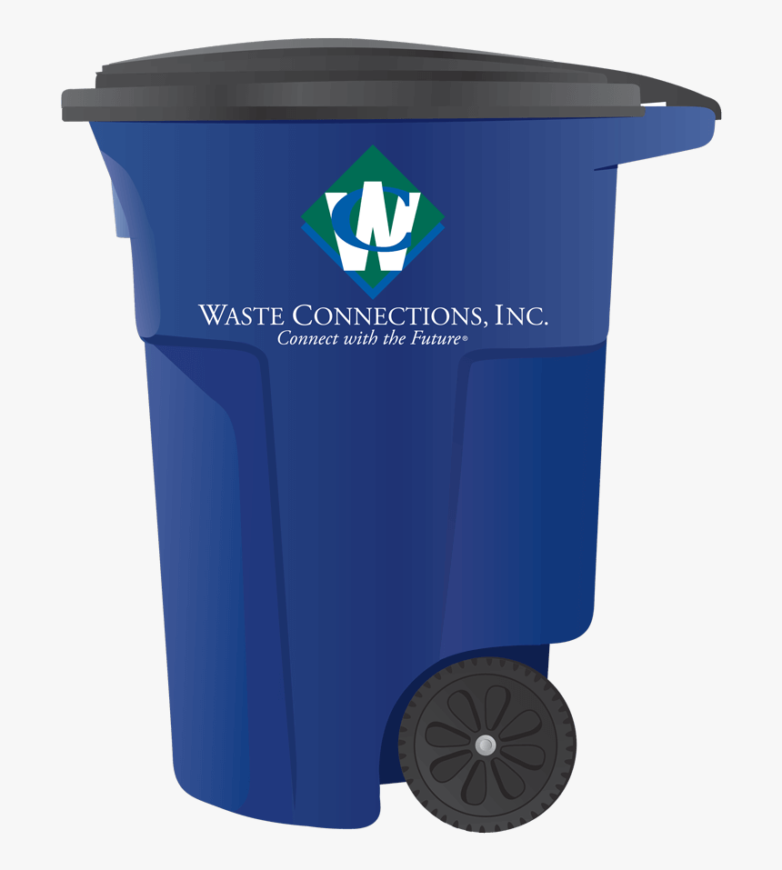 Residential Blue Cart - St Louis Trash Company, HD Png Download, Free Download