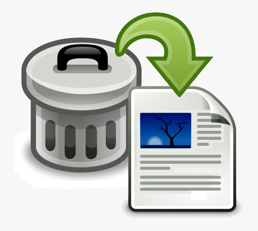 Trash Can Clip Art - Trash Can Icon Gif, HD Png Download, Free Download