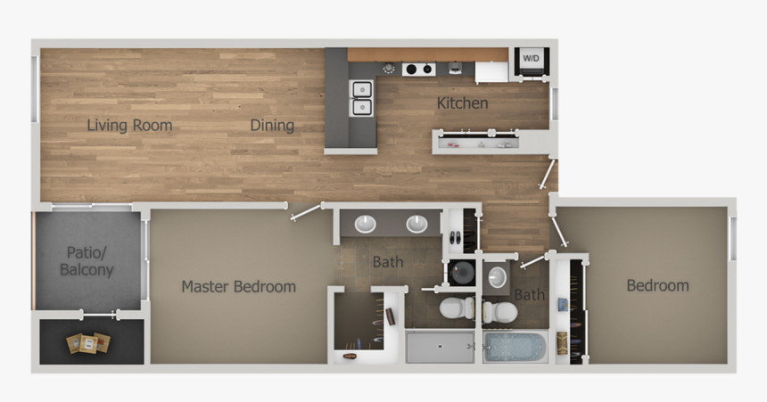 0 For The Floor Plan - Aztec Springs Apartments 🏡, HD Png Download, Free Download