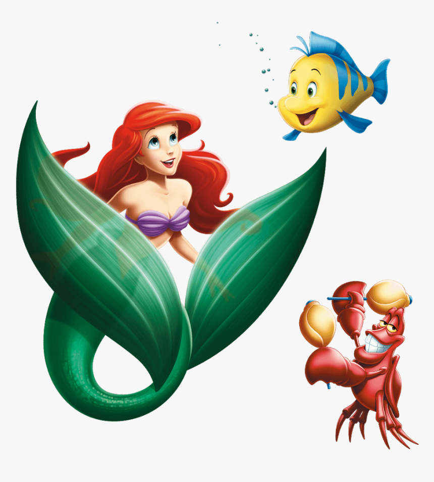 Ariel Little Mermaid Transparent, HD Png Download, Free Download