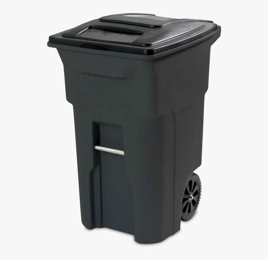 32 Gallon Wheeled Trash Can, HD Png Download, Free Download