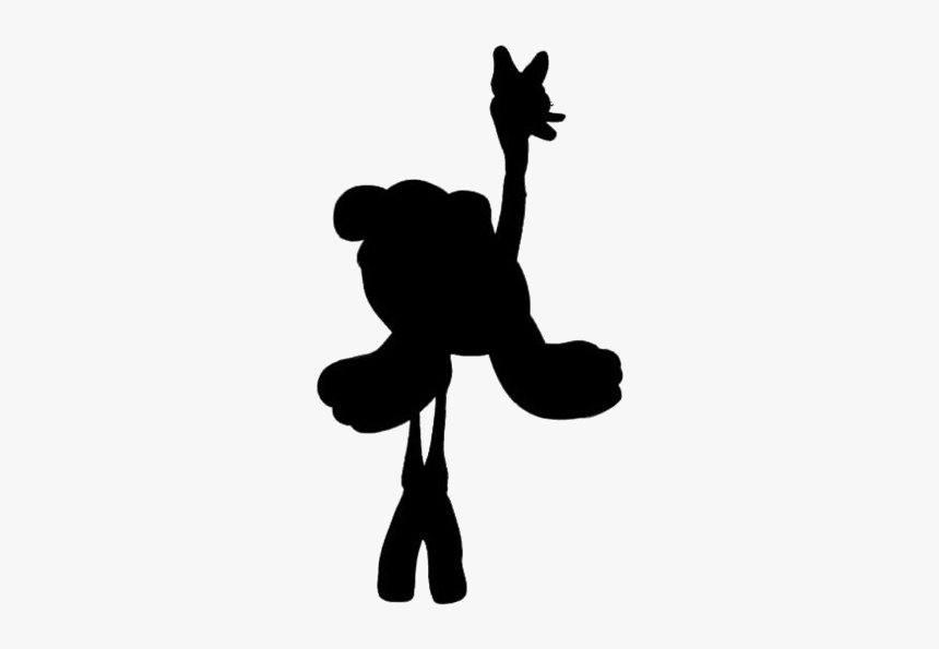 Ostrich Cartoons Png Transparent Images - Silhouette, Png Download, Free Download