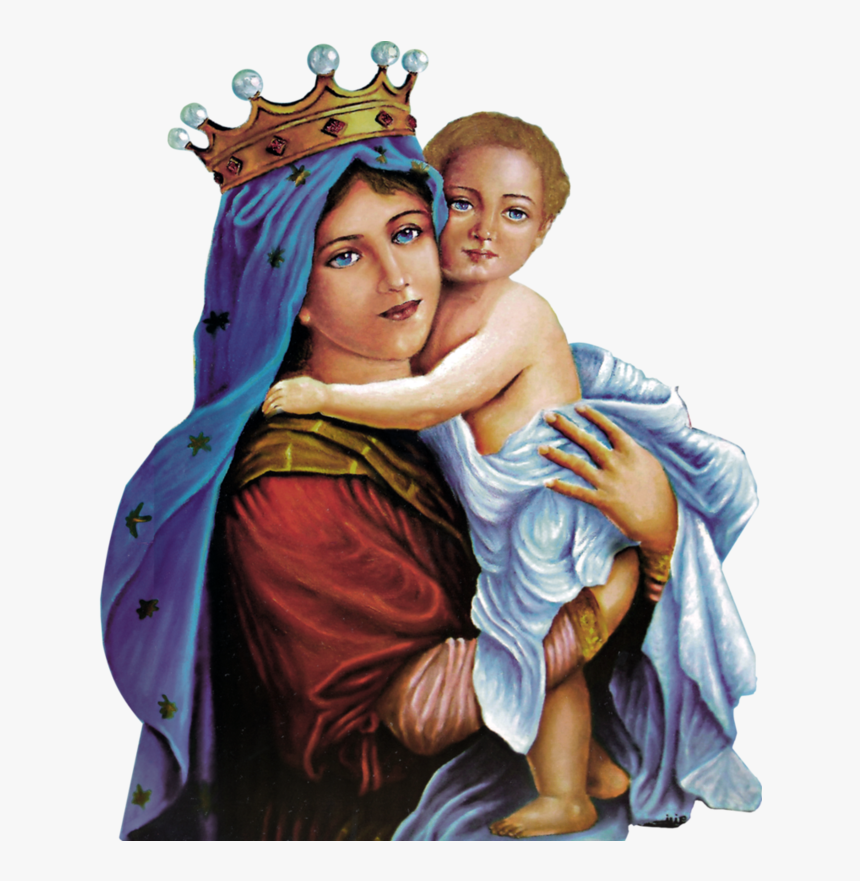 María Del Rosario - Mary And Jesus Png, Transparent Png, Free Download