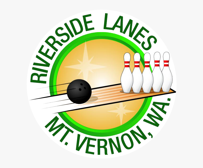 Bowling Alley Lane Clipart - Riverside Lanes Mt Vernon Wa, HD Png Download, Free Download