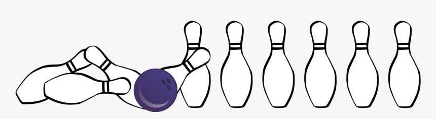 Ten-pin Bowling Clipart , Png Download - Ten-pin Bowling, Transparent Png, Free Download