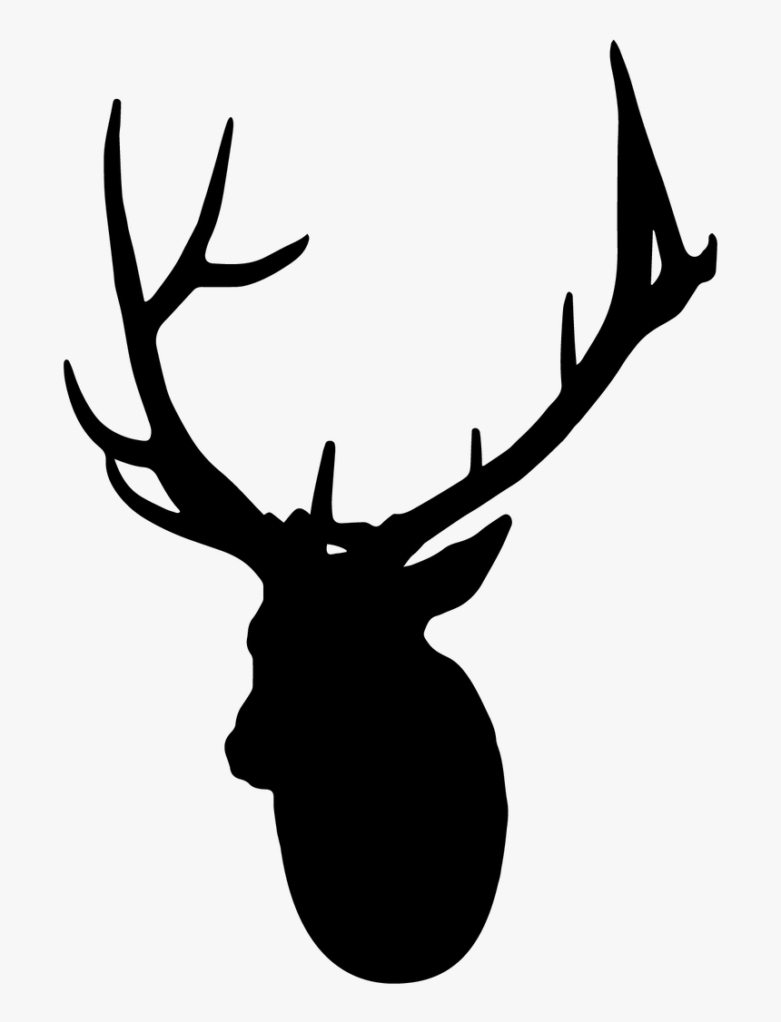 Silhouette Decoration Shape Free Photo - Deer Png Shape, Transparent Png, Free Download