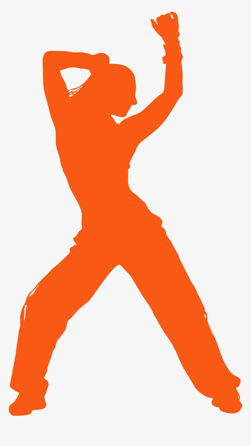 Zumba Super Sculpt Dance Clipart - Zumba Dancing Zumba Silhouette, HD Png Download, Free Download