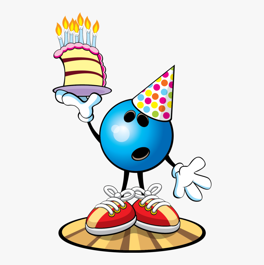 Bowling Birthday Party Strike Clip Art - Bowling Ball Happy Birthday, HD Png Download, Free Download