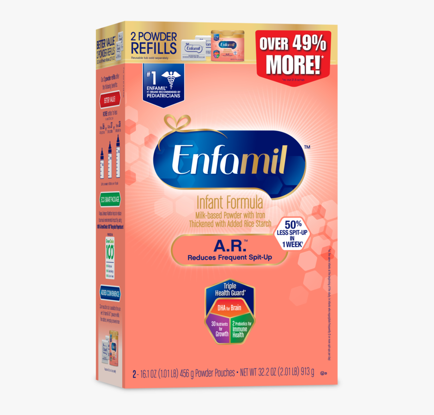 Enfamil Ar Refill, HD Png Download, Free Download