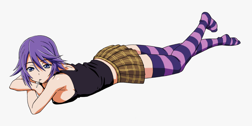 Anime Girl Laying Down Transparent, HD Png Download, Free Download