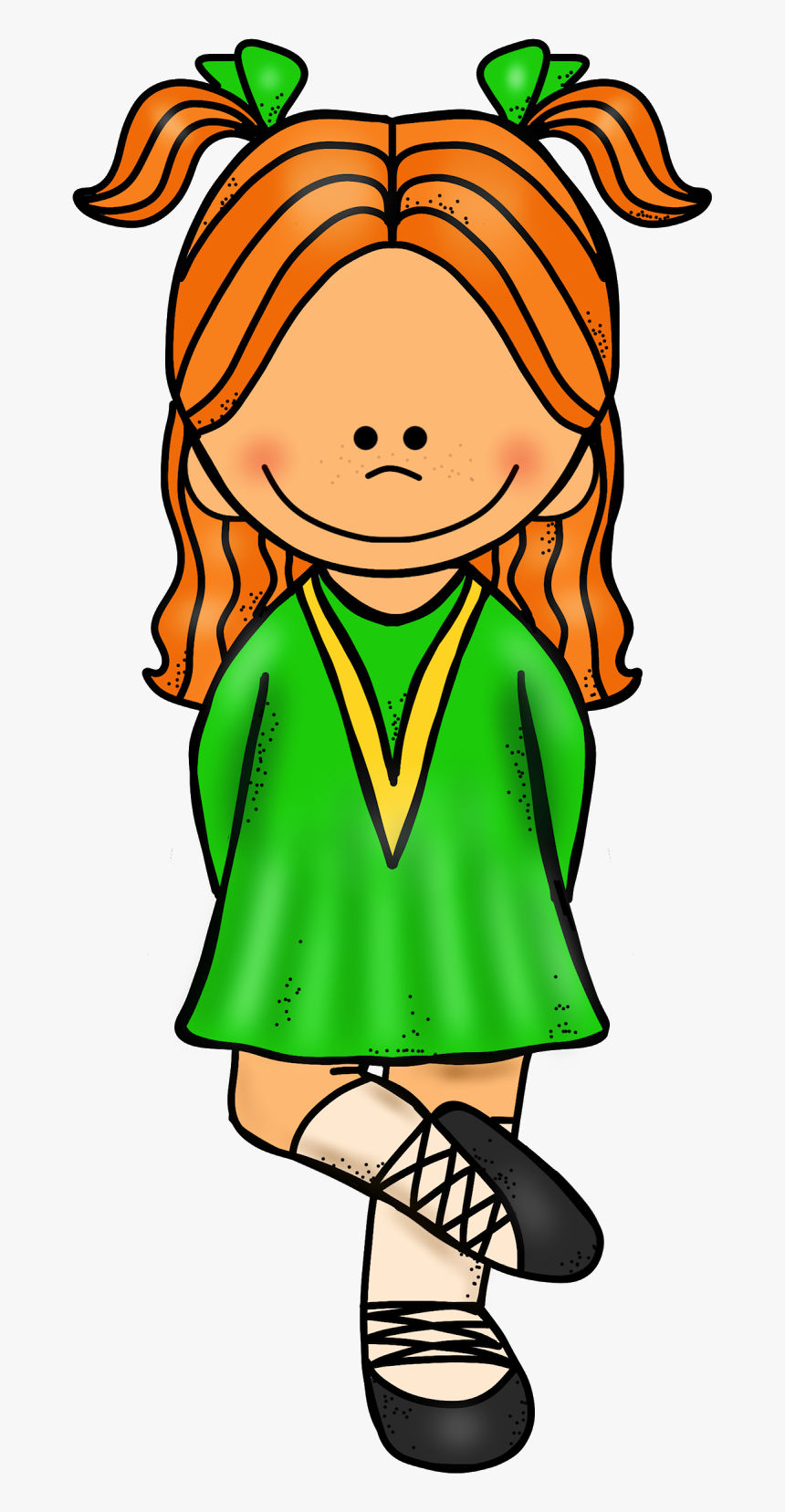 Dance Jig Irish Ireland Free Hq Image Clipart - Irish Dancer Clipart, HD Png Download, Free Download