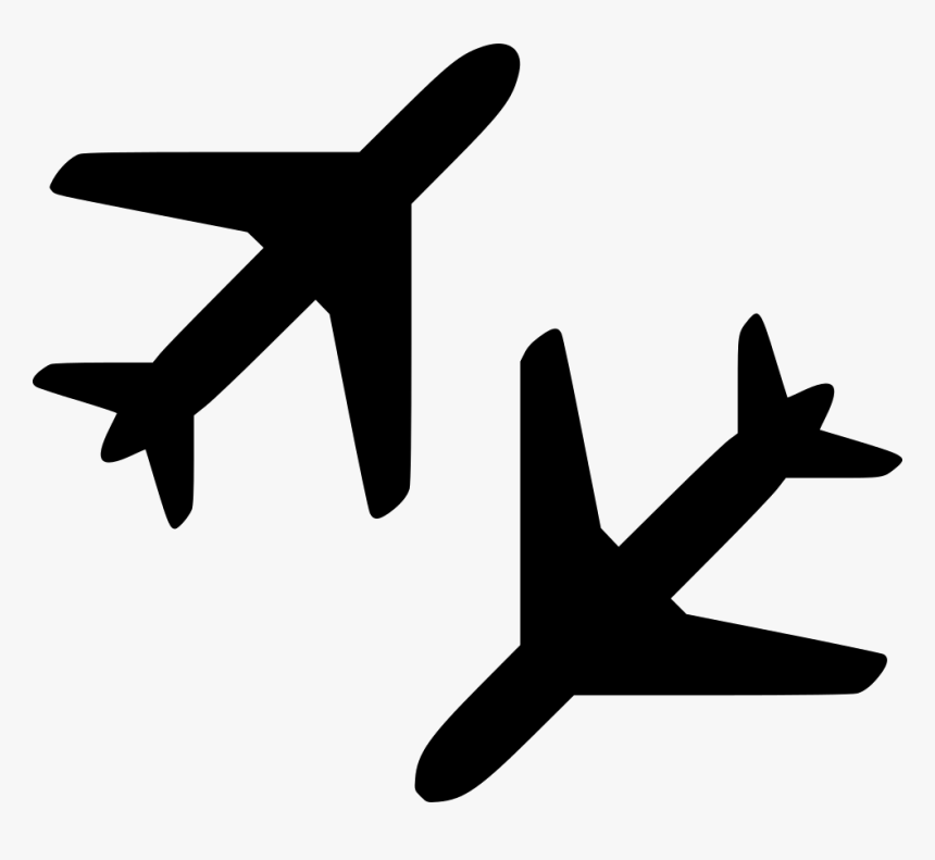 Planes Back Forth Diagonal - Planes Icon, HD Png Download, Free Download