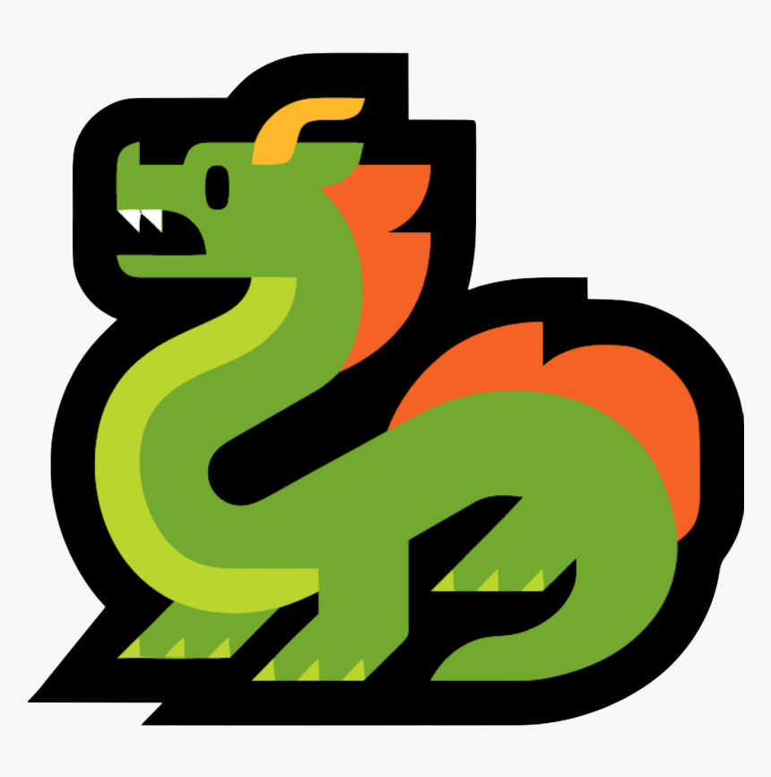 Dragon Emoji, HD Png Download, Free Download