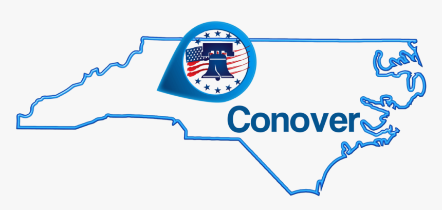 Conover Map - North Carolina Outline Home, HD Png Download, Free Download