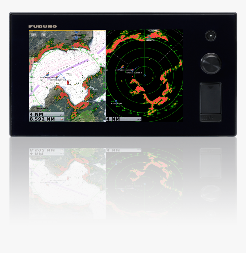 Hr Tzt9 Reflection - Furuno Tz Touch Radar Screen, HD Png Download, Free Download