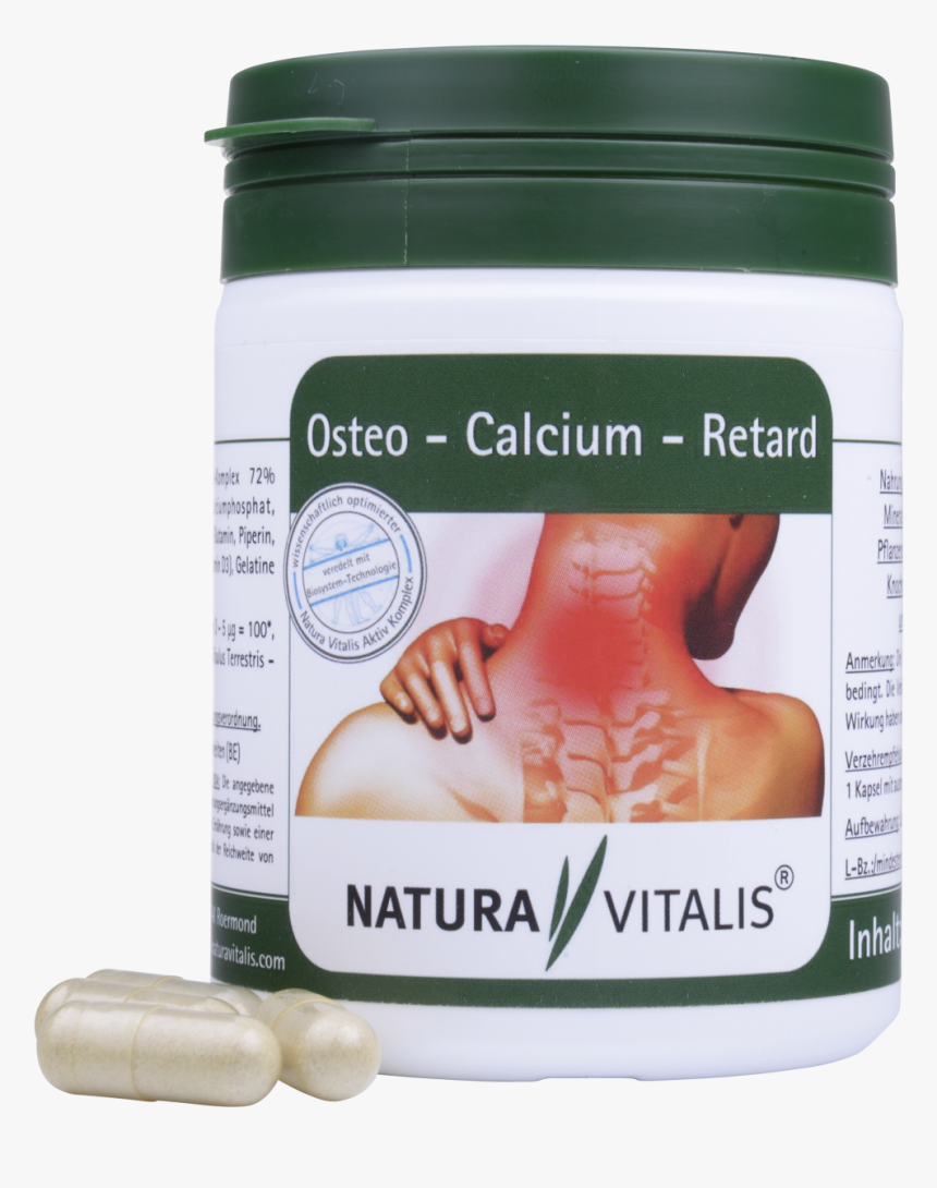 Osteo Calcium Retard - Natura Vitalis, HD Png Download, Free Download