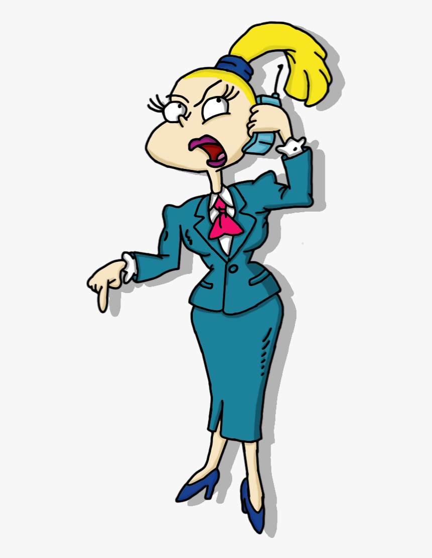 Nickipedia - Angelica's Mom Rugrats, HD Png Download, Free Download