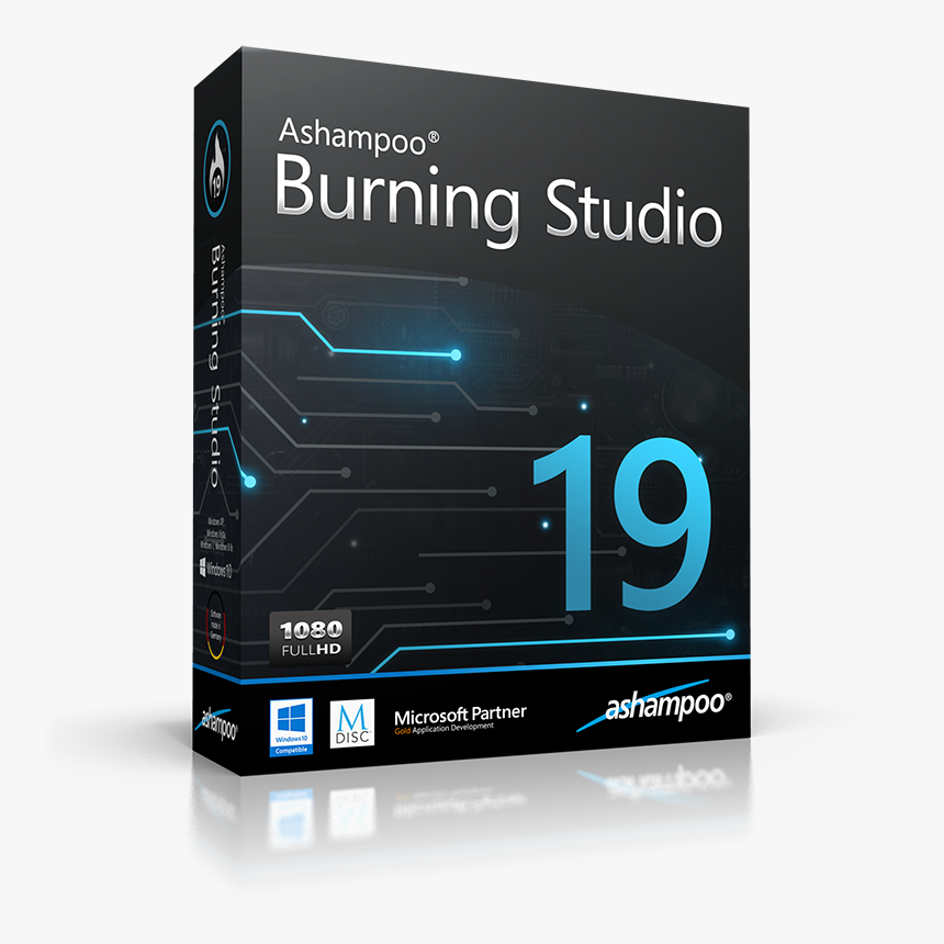 Ashampoo Burning Studio 19, HD Png Download, Free Download