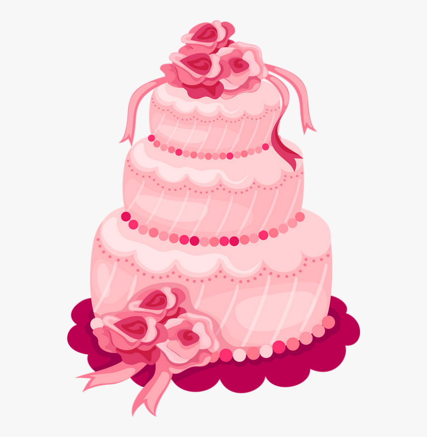 Gâteau Rose Png - Imagens De Bolos Png, Transparent Png, Free Download