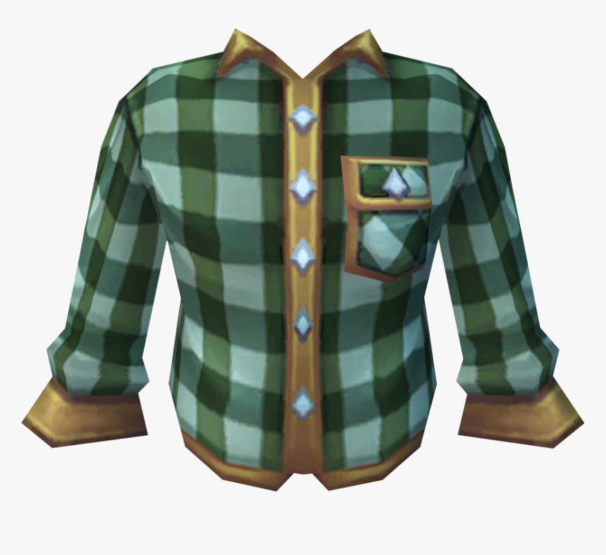 Checkered Shirt Runescape, HD Png Download, Free Download