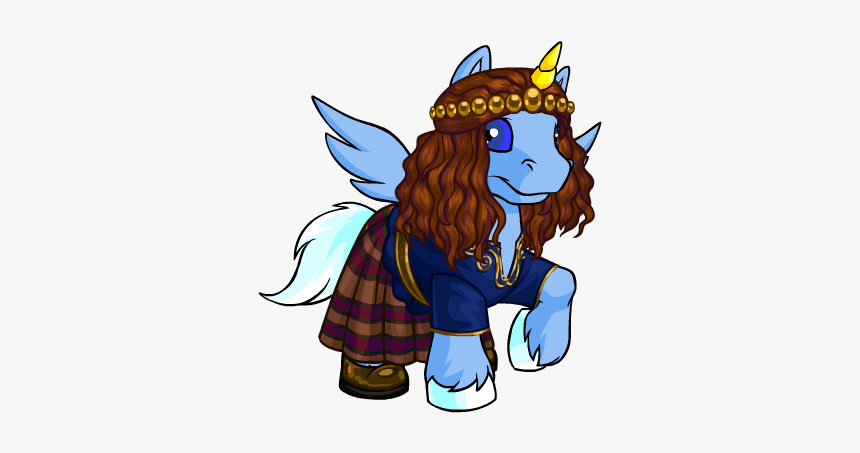 Uni Checkered Native Outfit - Neopets Uni, HD Png Download, Free Download