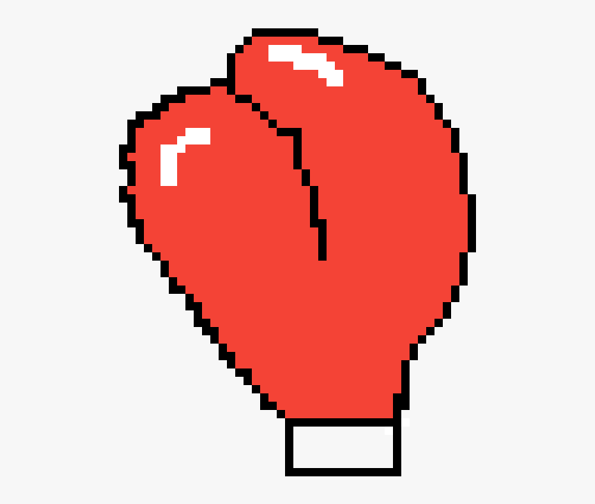Transparent Boxing Glove Clipart - Deadpool Logo Pixel Art, HD Png Download, Free Download