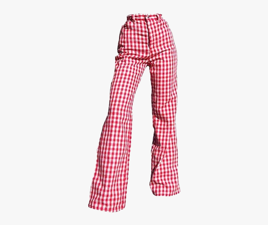 #moodboard #aesthetic #clothes #pants #checkered #red - Red White Checkered Pants, HD Png Download, Free Download