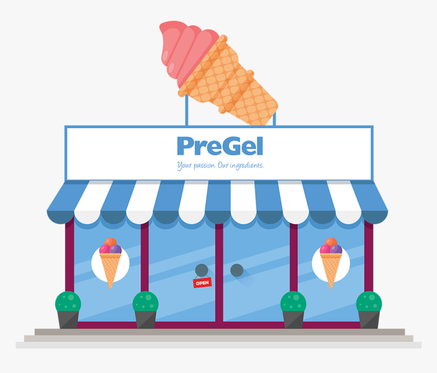 Ice Cream Shop Icon, HD Png Download, Free Download