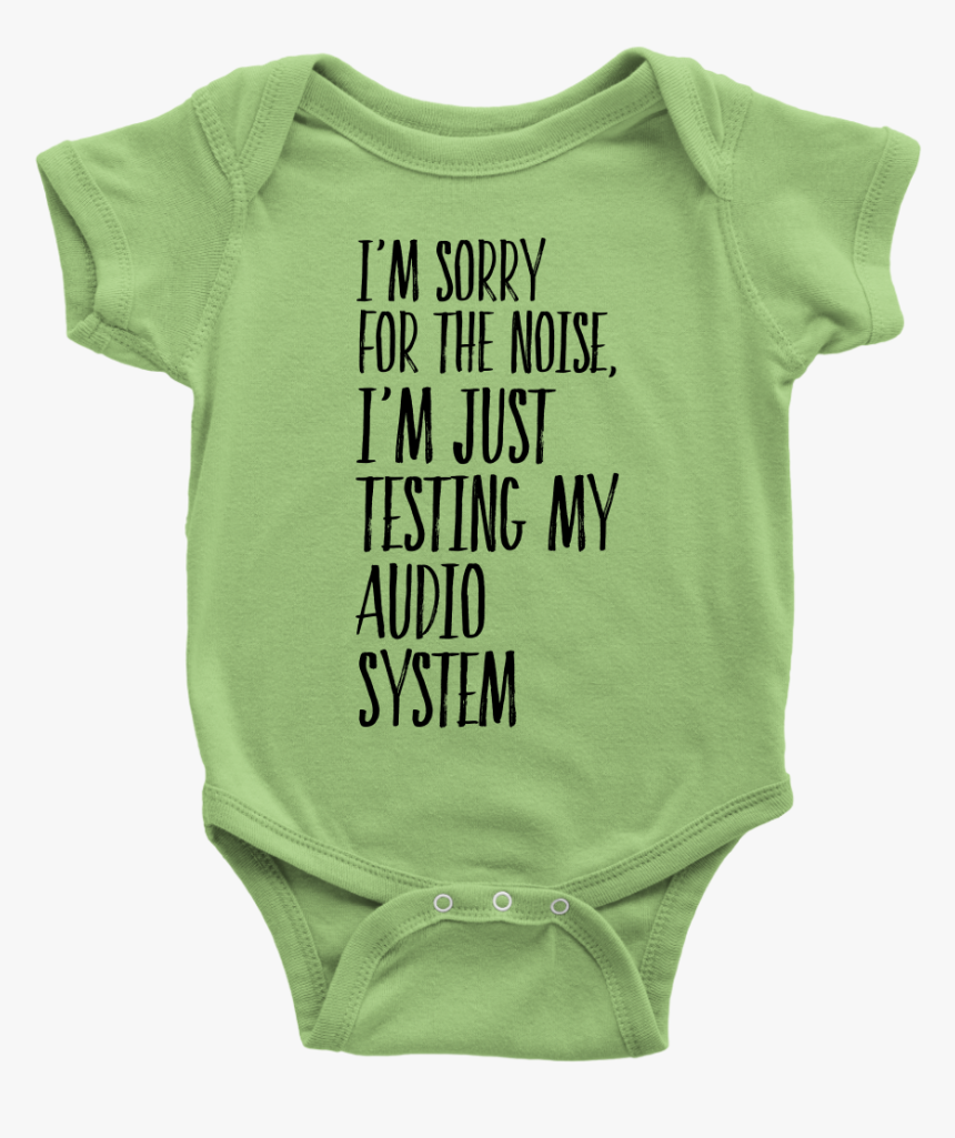 Baby Bodysuit I"m Sorry Fot The Noise T-shirt Buy Now"
 - Boy Nerdy Baby Onesies, HD Png Download, Free Download