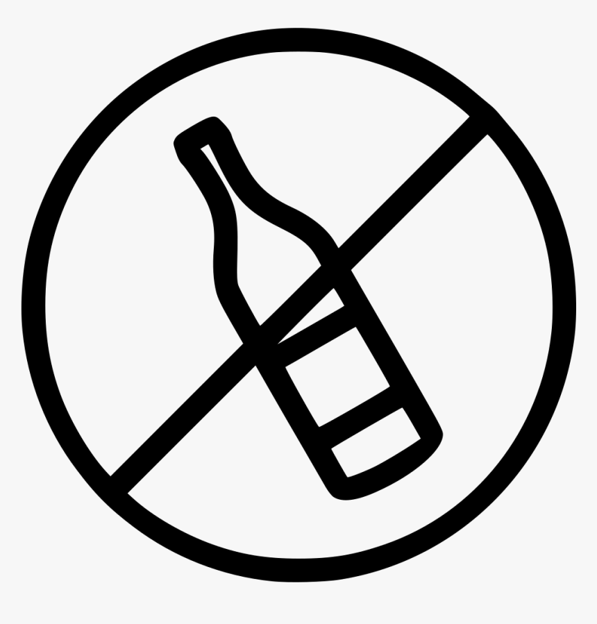 No Drinking Forbidden - Dont Touch Icon Png, Transparent Png, Free Download