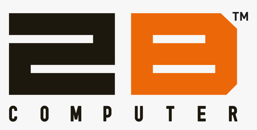 1 2b Computer Logo - 2b Computer Logo, HD Png Download, Free Download