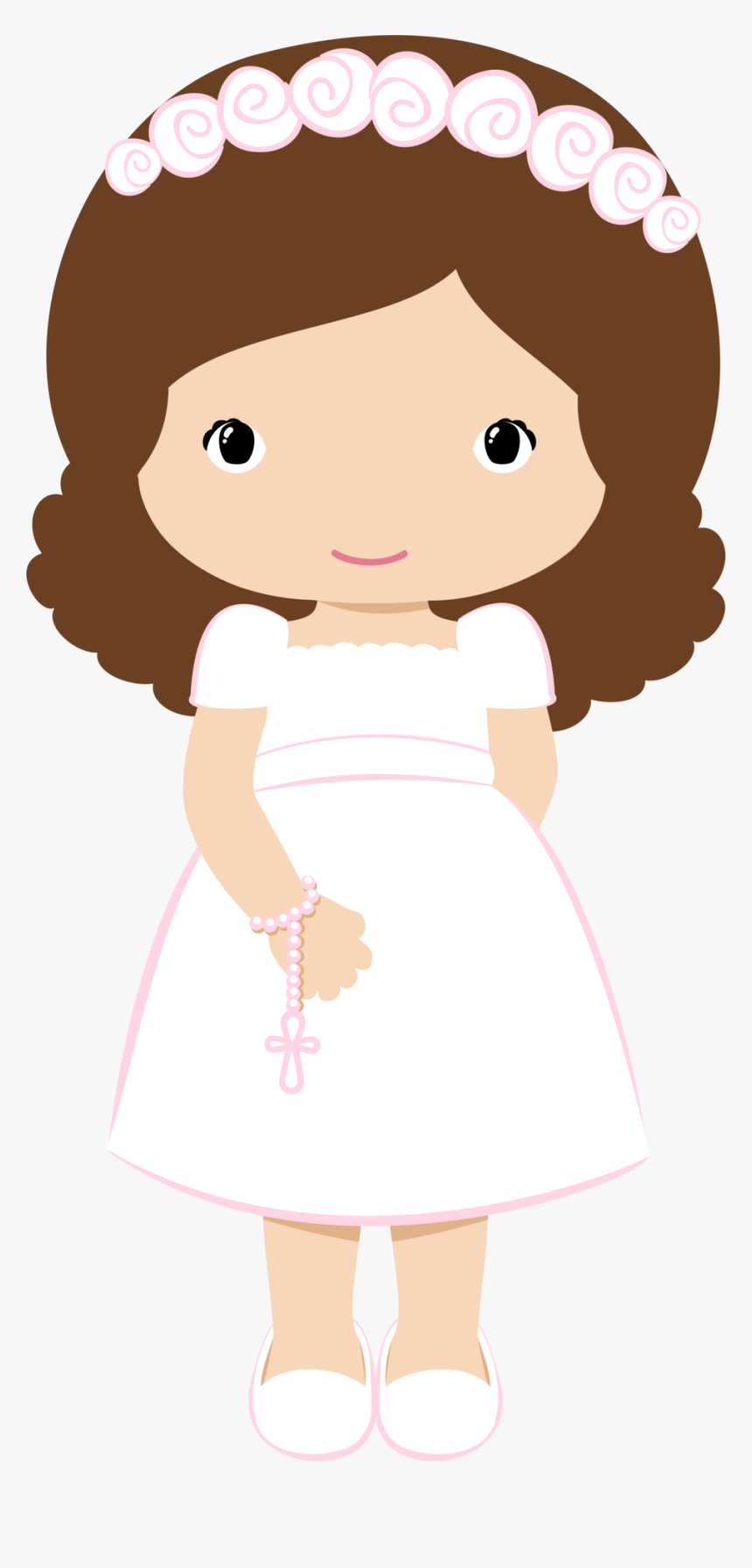 Communion Girl Clipart, HD Png Download, Free Download