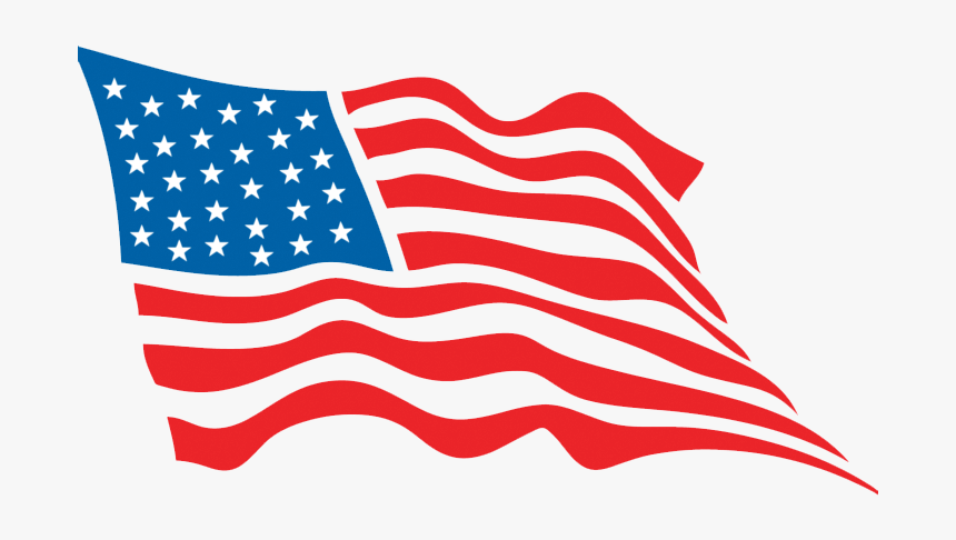 Flag Of The United States Australia Flag Of Mexico - American Flag Waving Clip Art, HD Png Download, Free Download