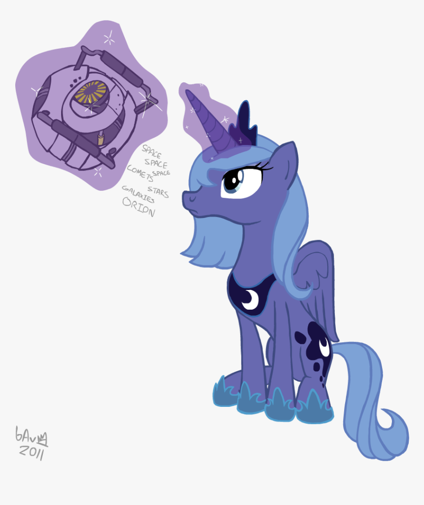 Bubsakavermin, Crossover, Magic, Portal , Princess - Princess Luna, HD Png Download, Free Download