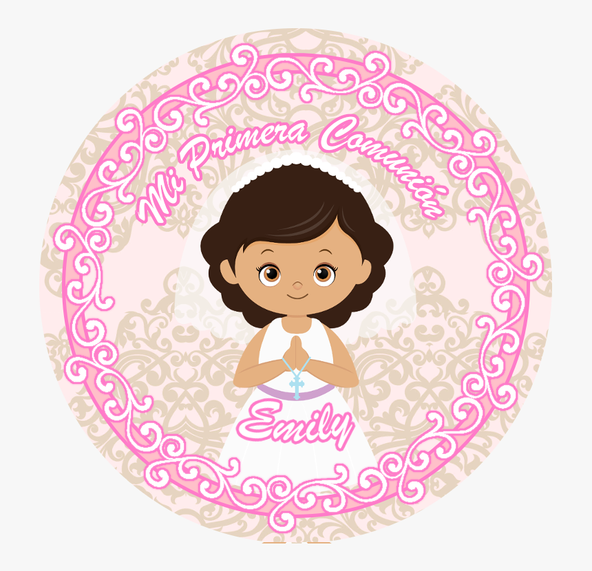 Primera Comunion Badge - First Communion Croos Clipart, HD Png Download, Free Download