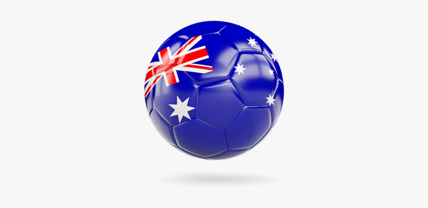 Glossy Soccer Ball - Australian Flag Soccer Ball, HD Png Download, Free Download