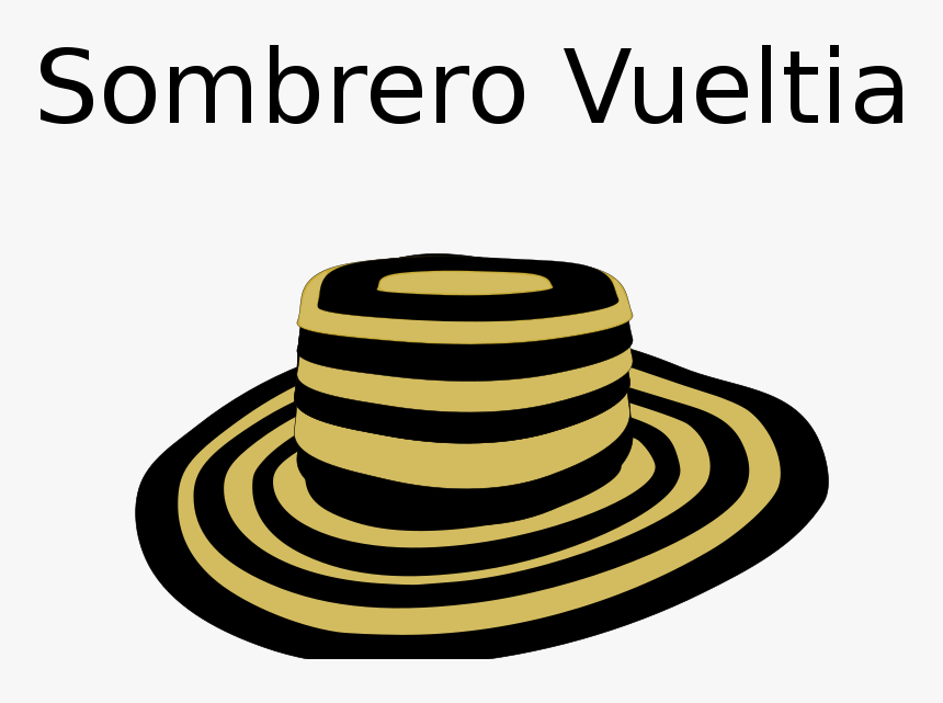 Sombrero Vueltiao - Sombrero Vueltiao .png, Transparent Png, Free Download