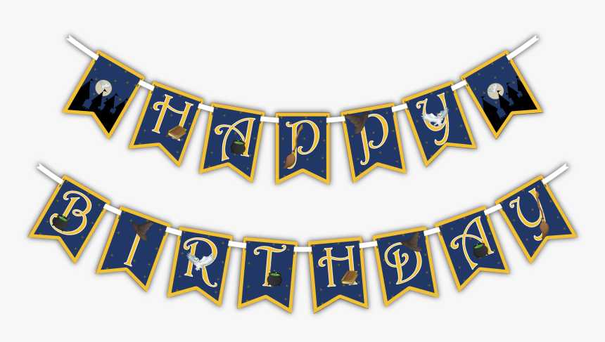 Wizard Castle "happy Birthday - Happy Birthday Banner Png, Transparent Png, Free Download