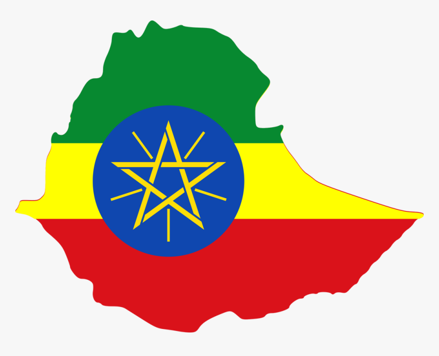 Leaf,symmetry,area - Ethiopia Coat Of Arms, HD Png Download, Free Download