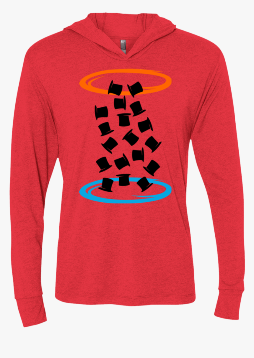 Magic Portal Triblend Long Sleeve Hoodie Tee - Jeep, HD Png Download, Free Download