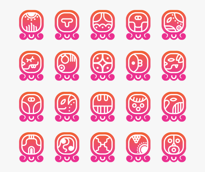 All Glyphs-original - Circle, HD Png Download, Free Download