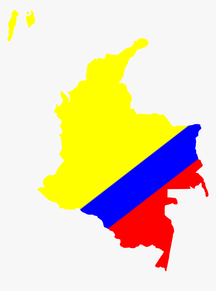 Map Of Colombia Clip Arts - Colombia Clipart, HD Png Download, Free Download