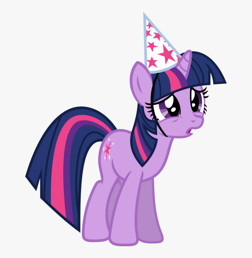 Pin Party Hat Clipart Transparent Background - My Little Pony Transparent Background, HD Png Download, Free Download