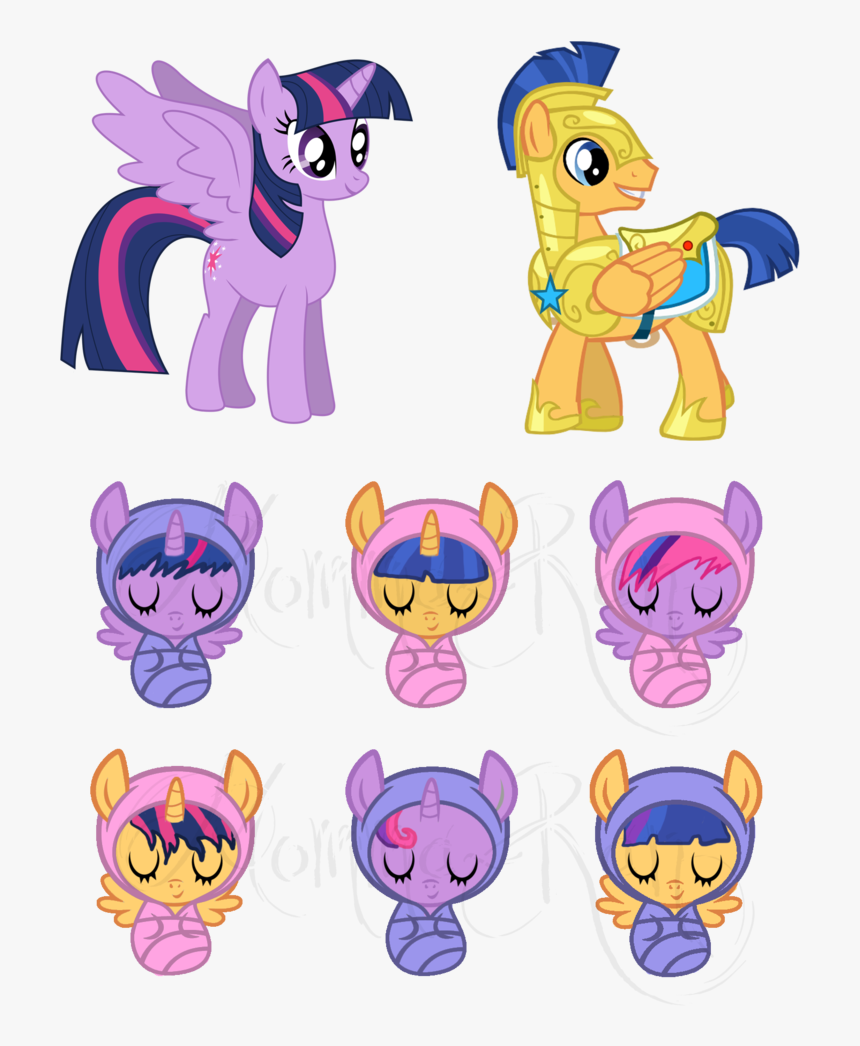 All Mine Named In Order Indigo Flash - Twilight Sparkle My Little Pony Characters, HD Png Download, Free Download