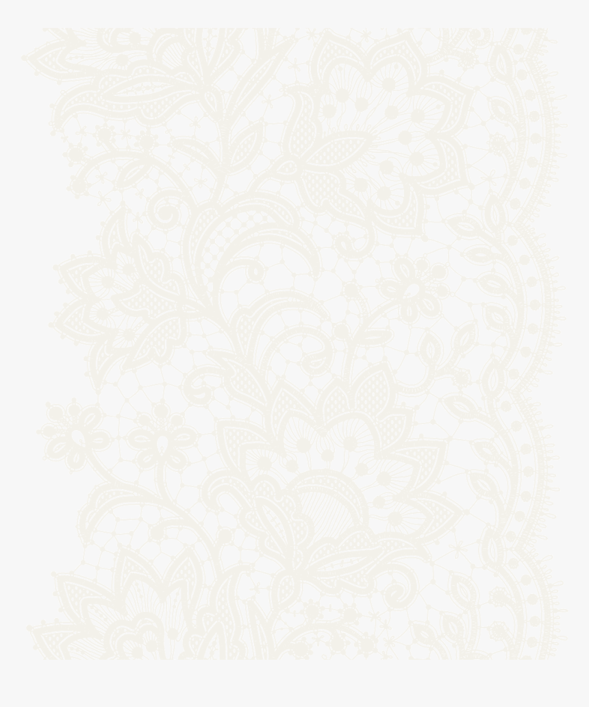 Transparent Lace Fabric Patterns Background - Lace Png, Png Download, Free Download